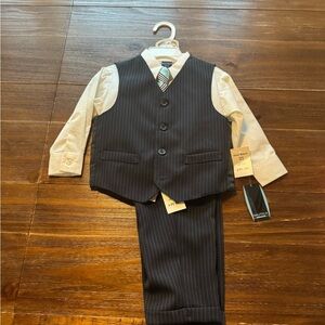 Nautica Boys' Pinstripe Suit Set